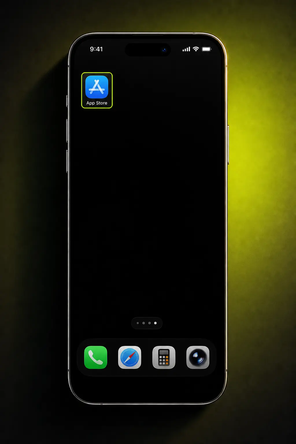 WinWin App iOS download guide showing four-step installation on an iPhone screen